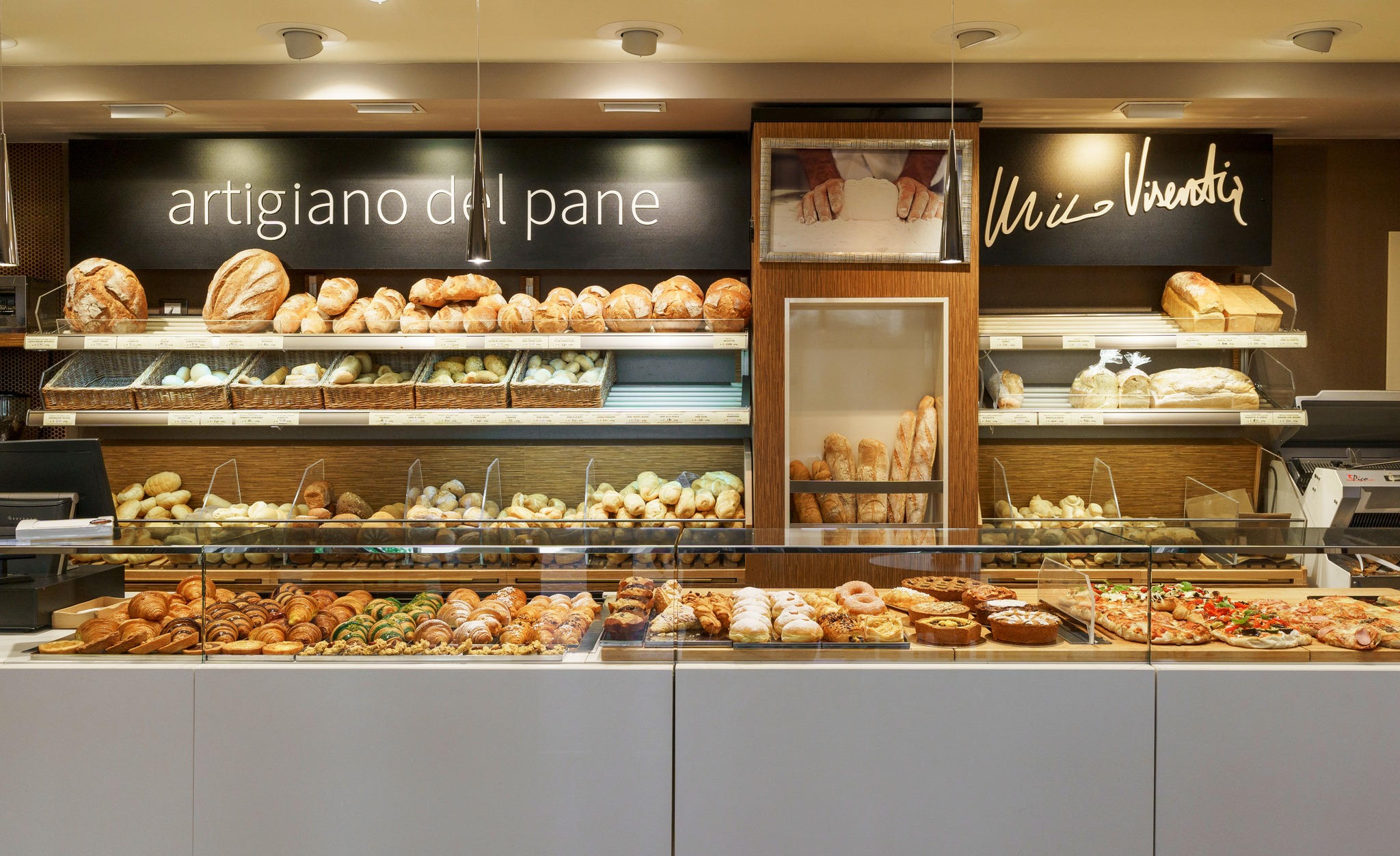 Interno del locale Visentin